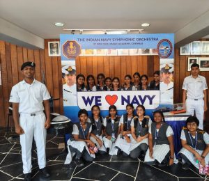 The Indian Naval Band – Making Waves